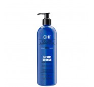 CHI IONIC COLOR ILLUMINATE spalvą atgaivinantis šampūnas – Silver Blonde, 355 ml